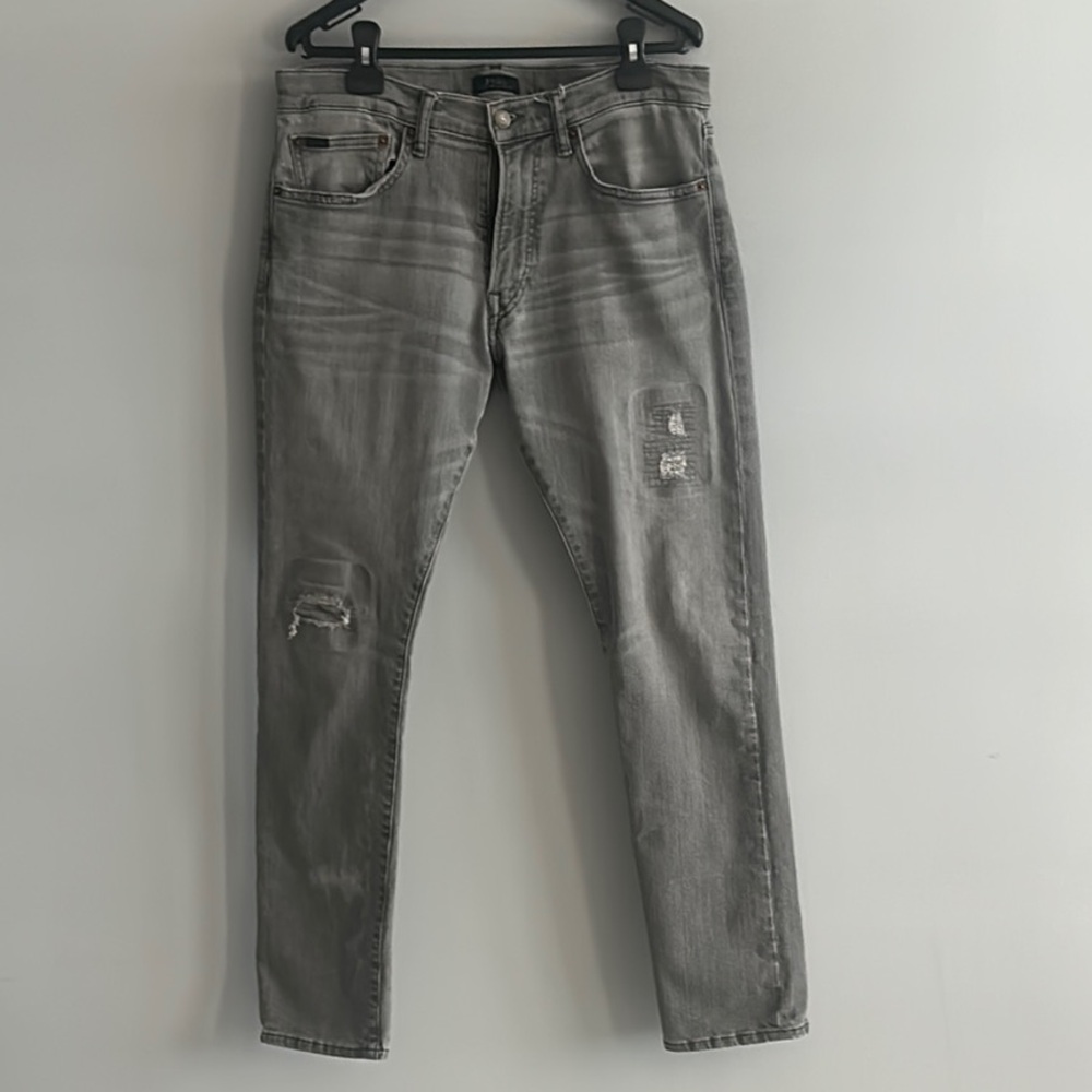 Polo Ralph Lauren Sullivan Slim Sz. 32/30 Grey Denim Jeans AMAZING QUALITY